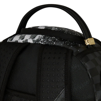 Mochila Urbano Unisex Sprayground Dlxsv Mix And Match Grey Check Scribble Split
