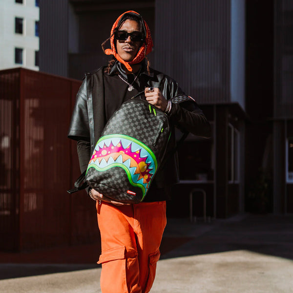 Mochila Urbano Unisex Sprayground Mochila Dlxsv Slime Takeover