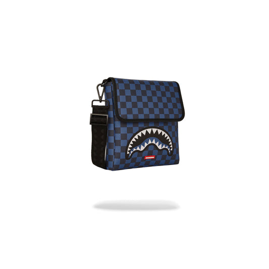 Bolso Urbano Unisex Sprayground Bolso Cruzado Ancho Midnight Sharks In Paris