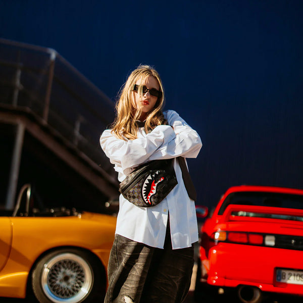 Canguro Urbano Unisex Sprayground Cangurera Unfinished Shark