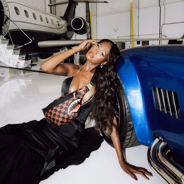 Canguro Urbano Unisex Sprayground Cangurera Peeking Character Check