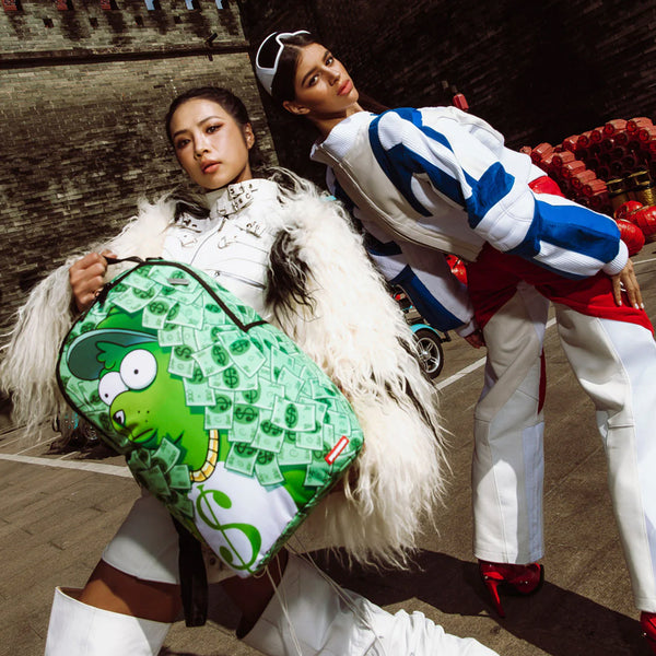 Mochila Urbano Unisex Sprayground Mochila Dlxr Money Bear Money Bush