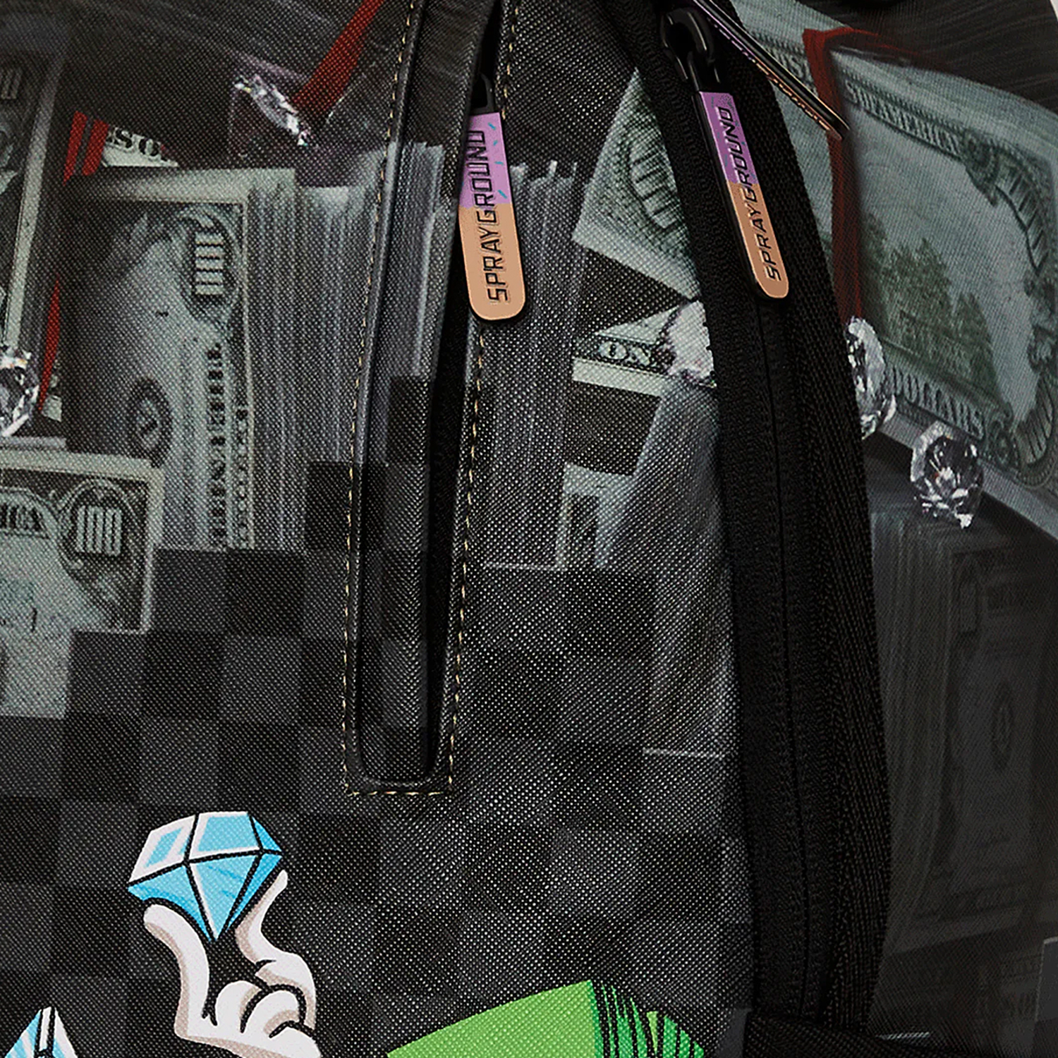 Mochila Urbano Unisex Sprayground Mochila Dlxsv Money Team Diamond Heist