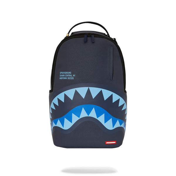 Mochila Urbano Unisex Sprayground Dlxsv Shark Central Midnight Blue