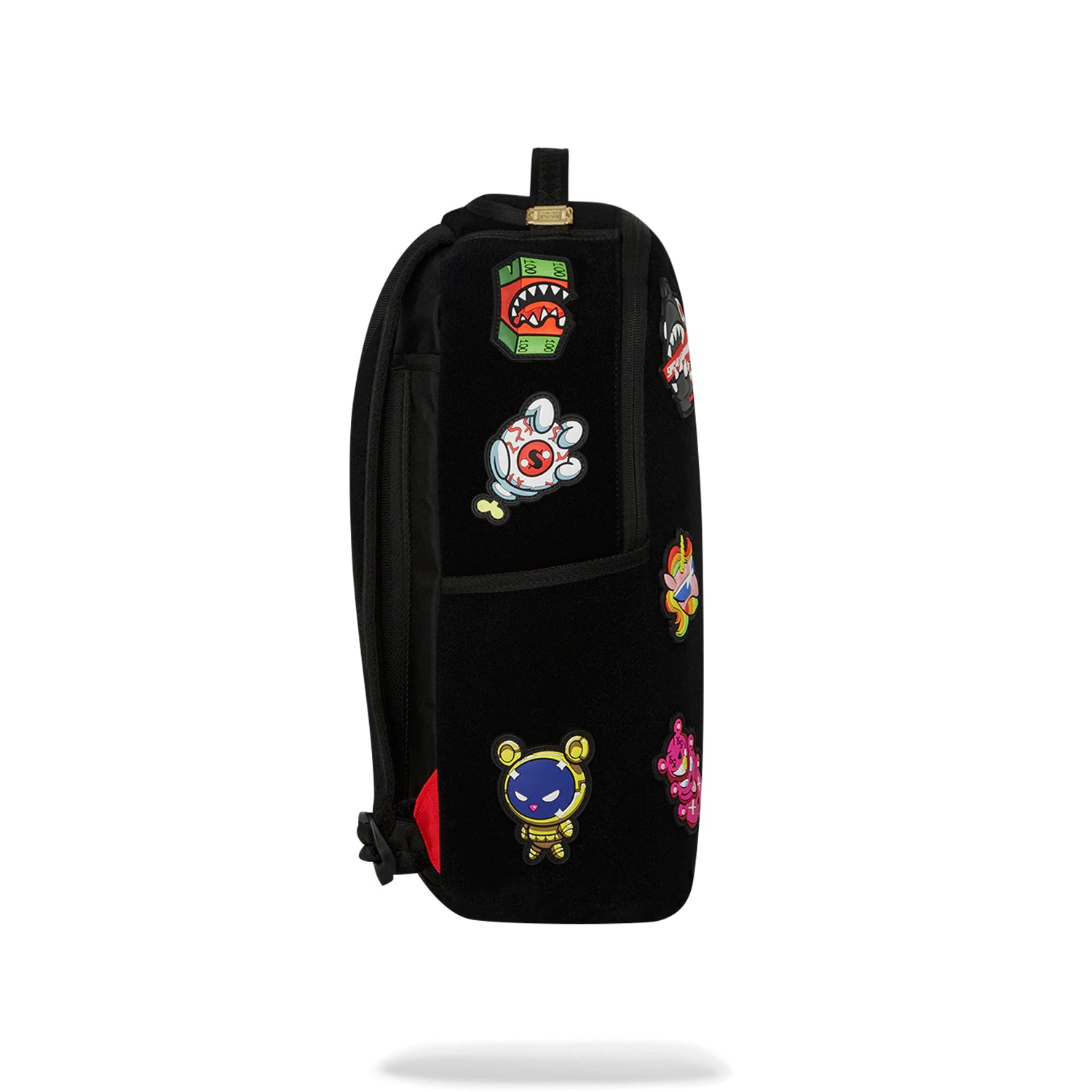 Mochila Urbano Unisex Sprayground Especial Dlxsv All Velcro Shark Gang