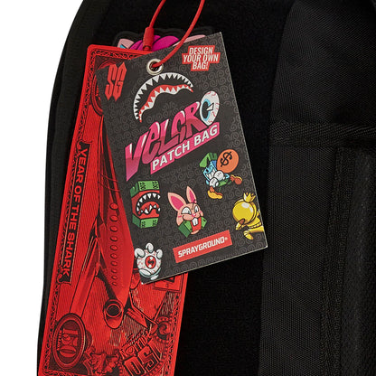 Mochila Urbano Unisex Sprayground Especial Dlxsv All Velcro Shark Gang