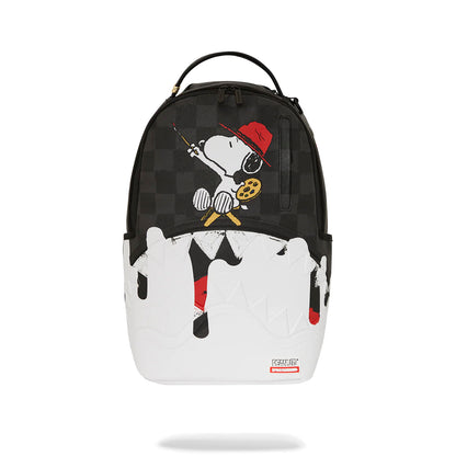 Mochila Urbano Unisex Sprayground Dlxsv Snoopy Painting Shark