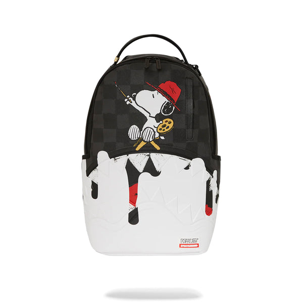 Mochila Urbano Unisex Sprayground Dlxsv Snoopy Painting Shark
