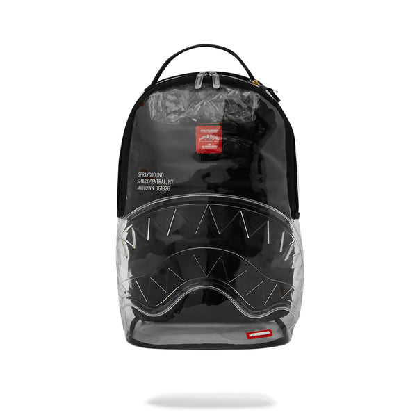 Mochila Urbano Unisex Sprayground Dlxsv Shark Central Partial Clear