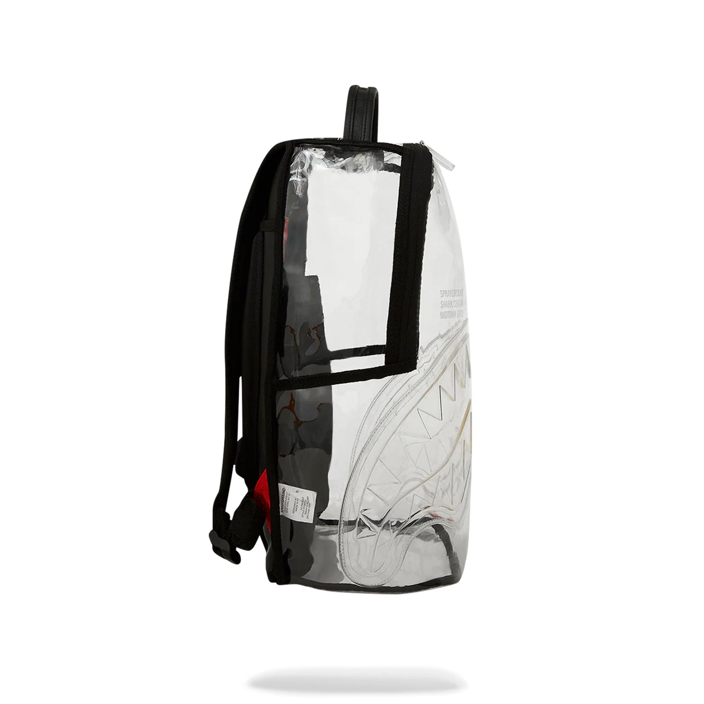 Mochila Urbano Unisex Sprayground Dlxsv Shark Central Partial Clear