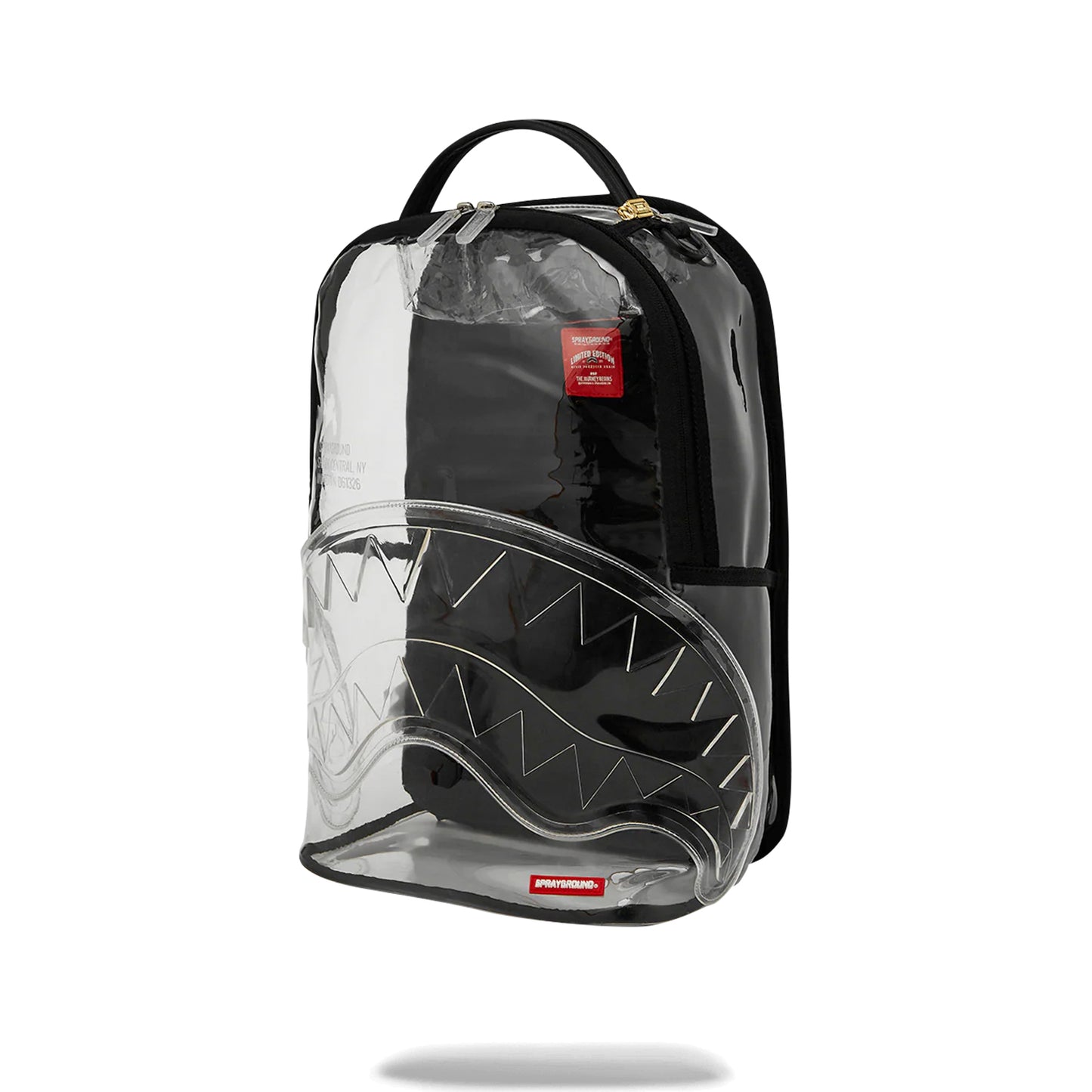 Mochila Urbano Unisex Sprayground Dlxsv Shark Central Partial Clear