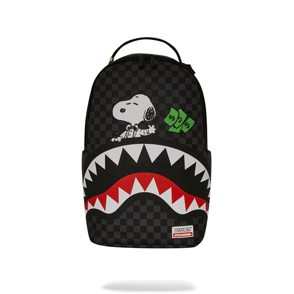 Mochila Urbano Unisex Sprayground Dlxsv Peanuts Snoopy Top Shark Money