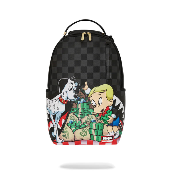 Mochila Urbano Unisex Sprayground Dlxsv Richie Rich And Dog Money Reveal