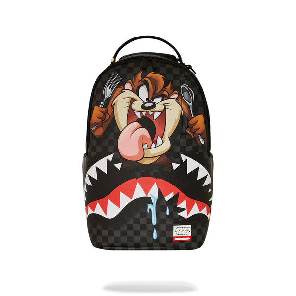 Mochila Urbano Unisex Sprayground Dlxsv Looney Tunes Taz Shark Bite Bag