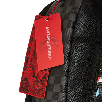 Mochila Urbano Unisex Sprayground Dlxsv Looney Tunes Taz Shark Bite Bag