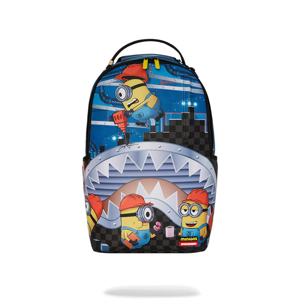 Mochila Urbano Unisex Sprayground Dlxsv Minion And Sprayground Sign