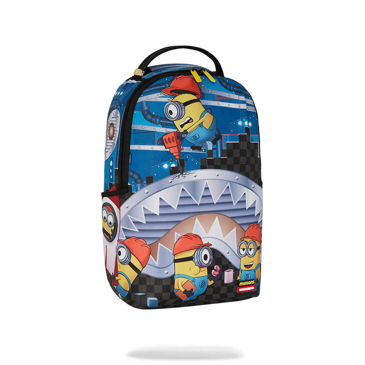 Mochila Urbano Unisex Sprayground Dlxsv Minion And Sprayground Sign
