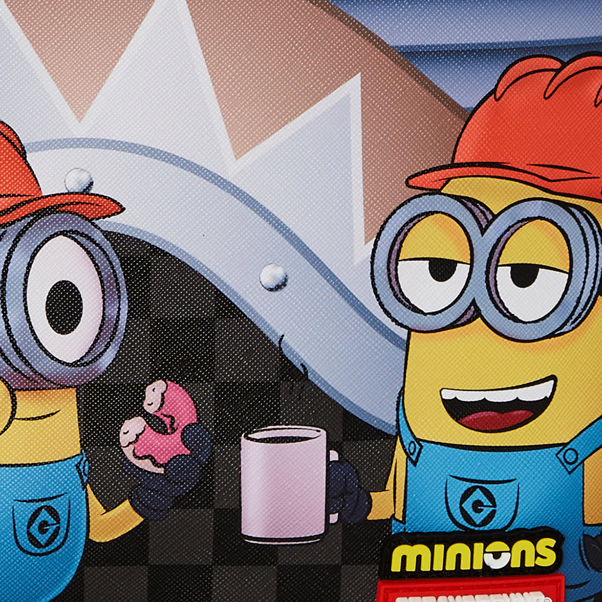 Mochila Urbano Unisex Sprayground Dlxsv Minion And Sprayground Sign