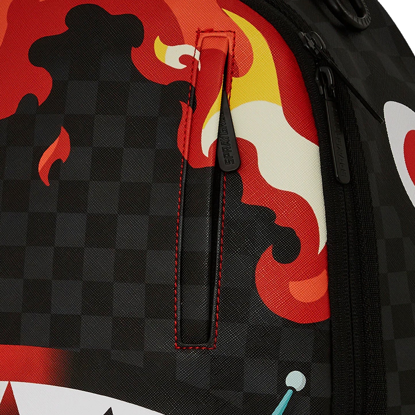 Mochila Urbano Unisex Sprayground Dlxsv Futurama Bender Fire Drama