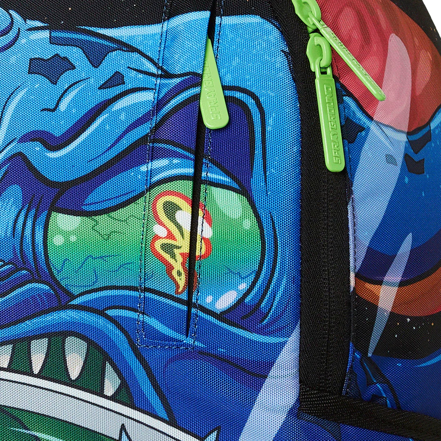 Mochila Urbano Unisex Sprayground Rick And Morty Space Chase