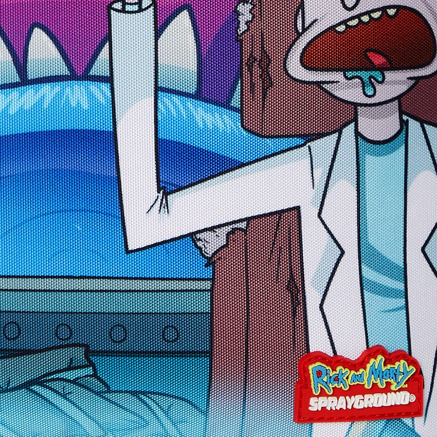 Mochila Urbano Unisex Sprayground Rick And Morty Space Chase