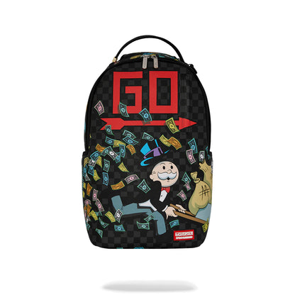 Mochila Urbano Unisex Sprayground Dlxsv Monopoly Wheel Barrel