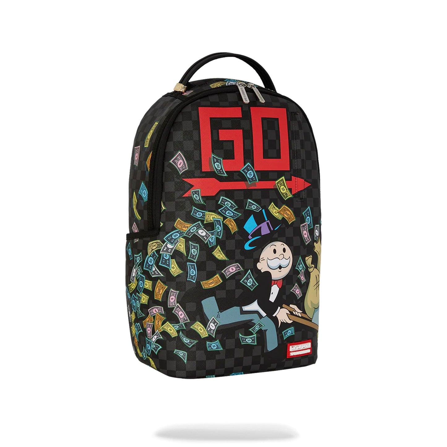 Mochila Urbano Unisex Sprayground Dlxsv Monopoly Wheel Barrel