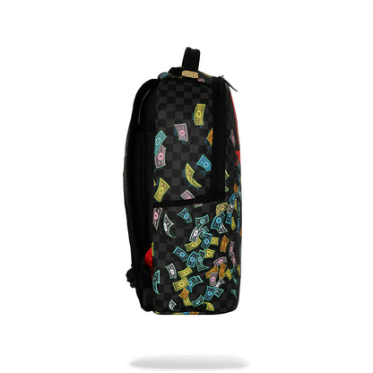 Mochila Urbano Unisex Sprayground Dlxsv Monopoly Wheel Barrel
