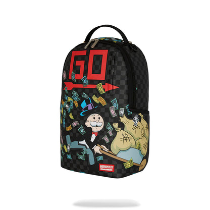 Mochila Urbano Unisex Sprayground Dlxsv Monopoly Wheel Barrel