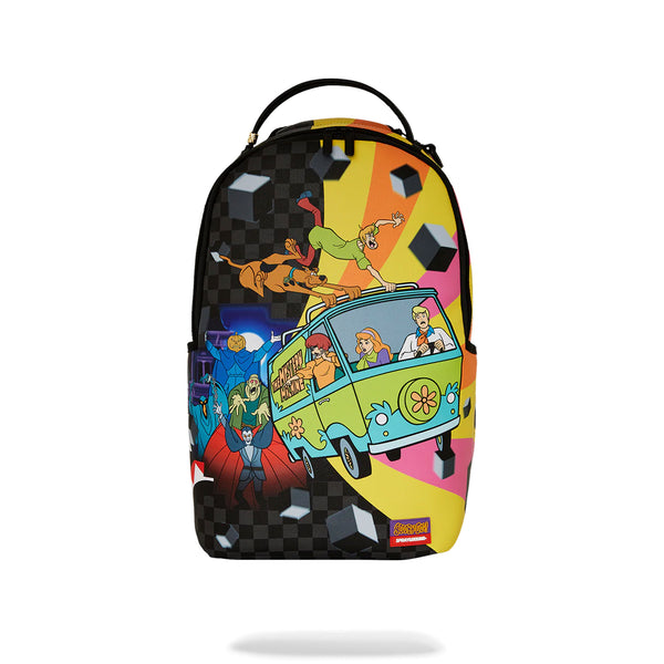 Mochila Urbano Unisex Sprayground Dlxsv Scooby Doo Checker Smash Hippie