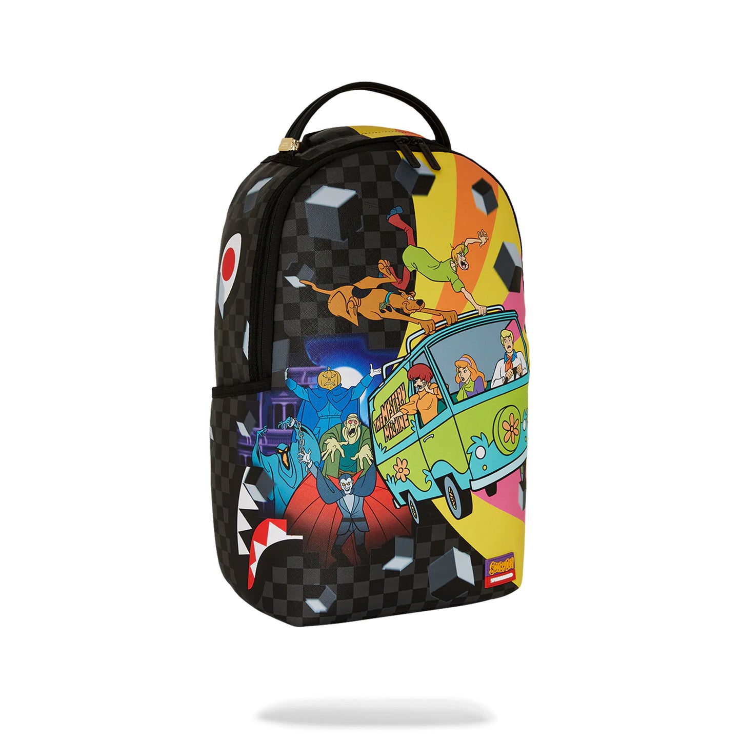 Mochila Urbano Unisex Sprayground Dlxsv Scooby Doo Checker Smash Hippie