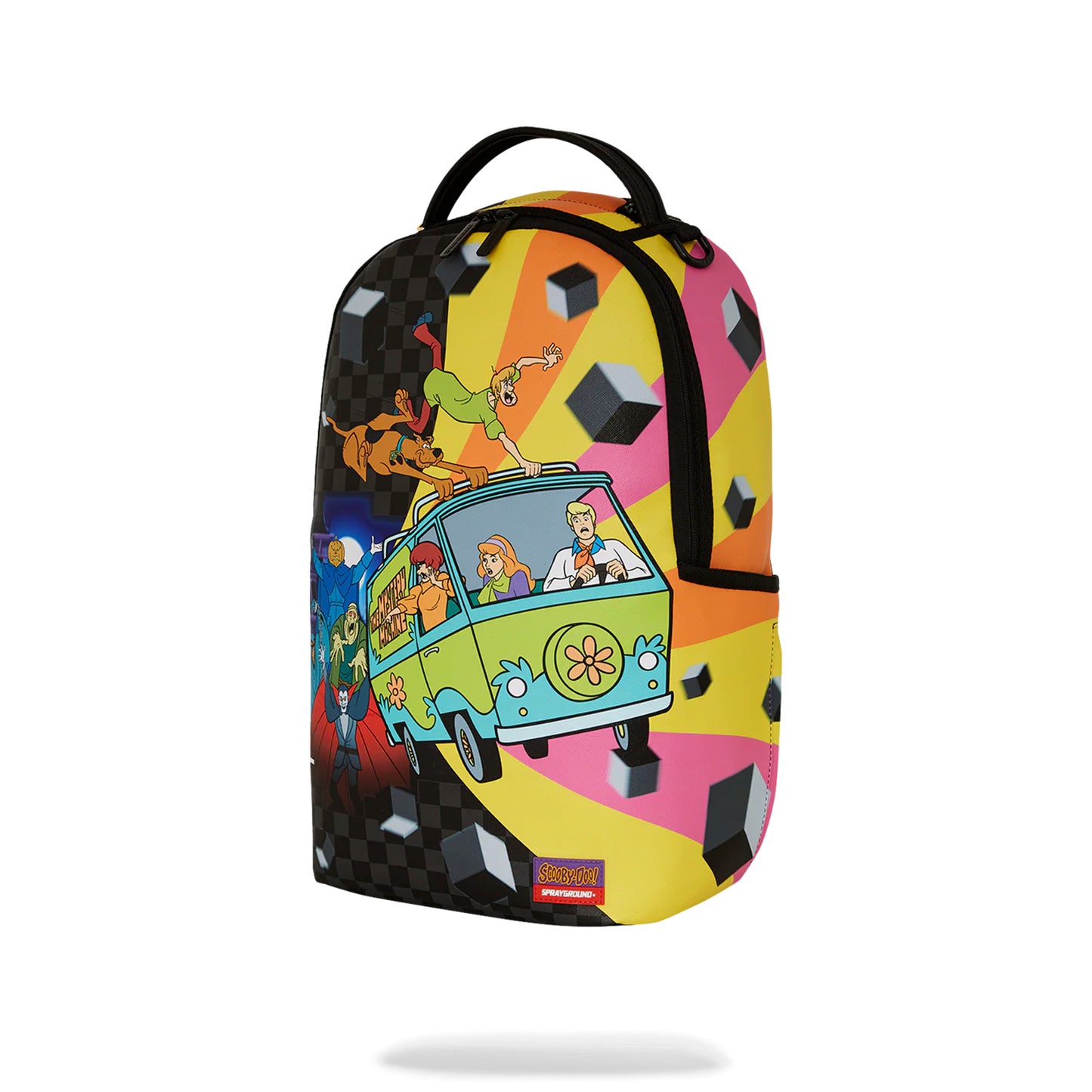 Mochila Urbano Unisex Sprayground Dlxsv Scooby Doo Checker Smash Hippie
