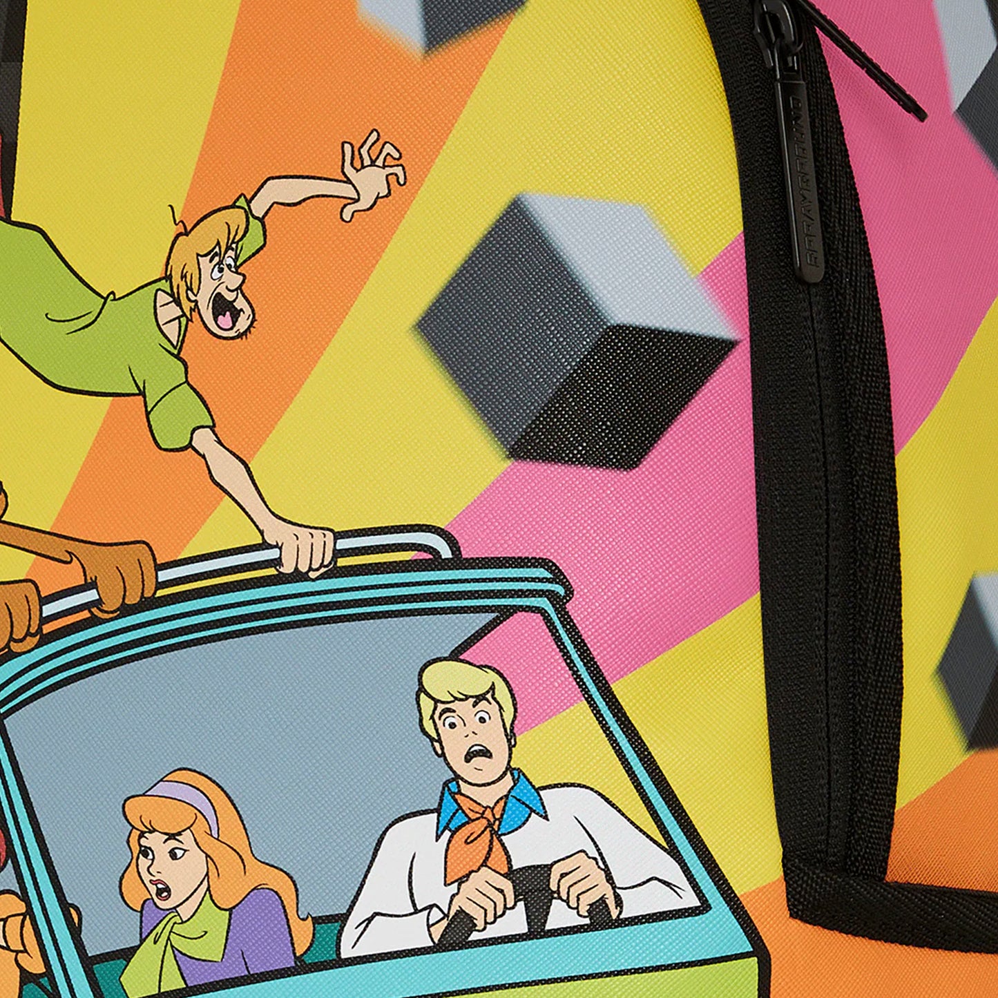 Mochila Urbano Unisex Sprayground Dlxsv Scooby Doo Checker Smash Hippie