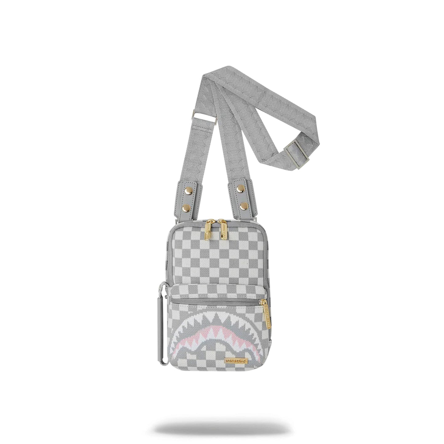 Bolso Urbano Unisex Sprayground Bolso Cruzado Knit Sharks In Paris In Cream
