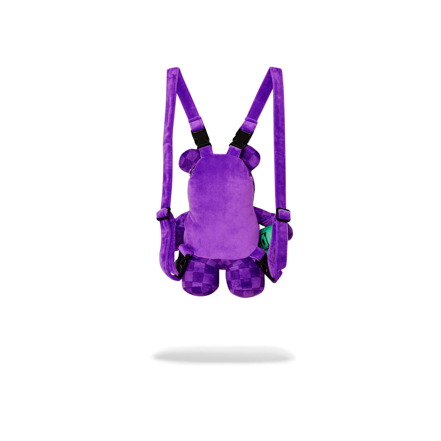 Mochila Urbano Unisex Sprayground Mochila De Oso Mini Purple Shark Sharks In Paris