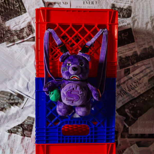 Mochila Urbano Unisex Sprayground Mochila De Oso Mini Purple Shark Sharks In Paris Mochila Urbano Unisex Sprayground Mochila De Oso Mini Purple Shark Sharks In Paris