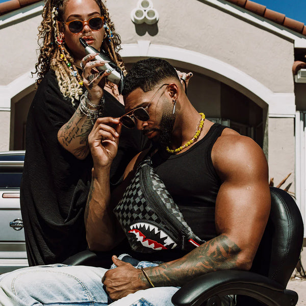 Canguro Urbano Unisex Sprayground Dripping Sharks In Paris