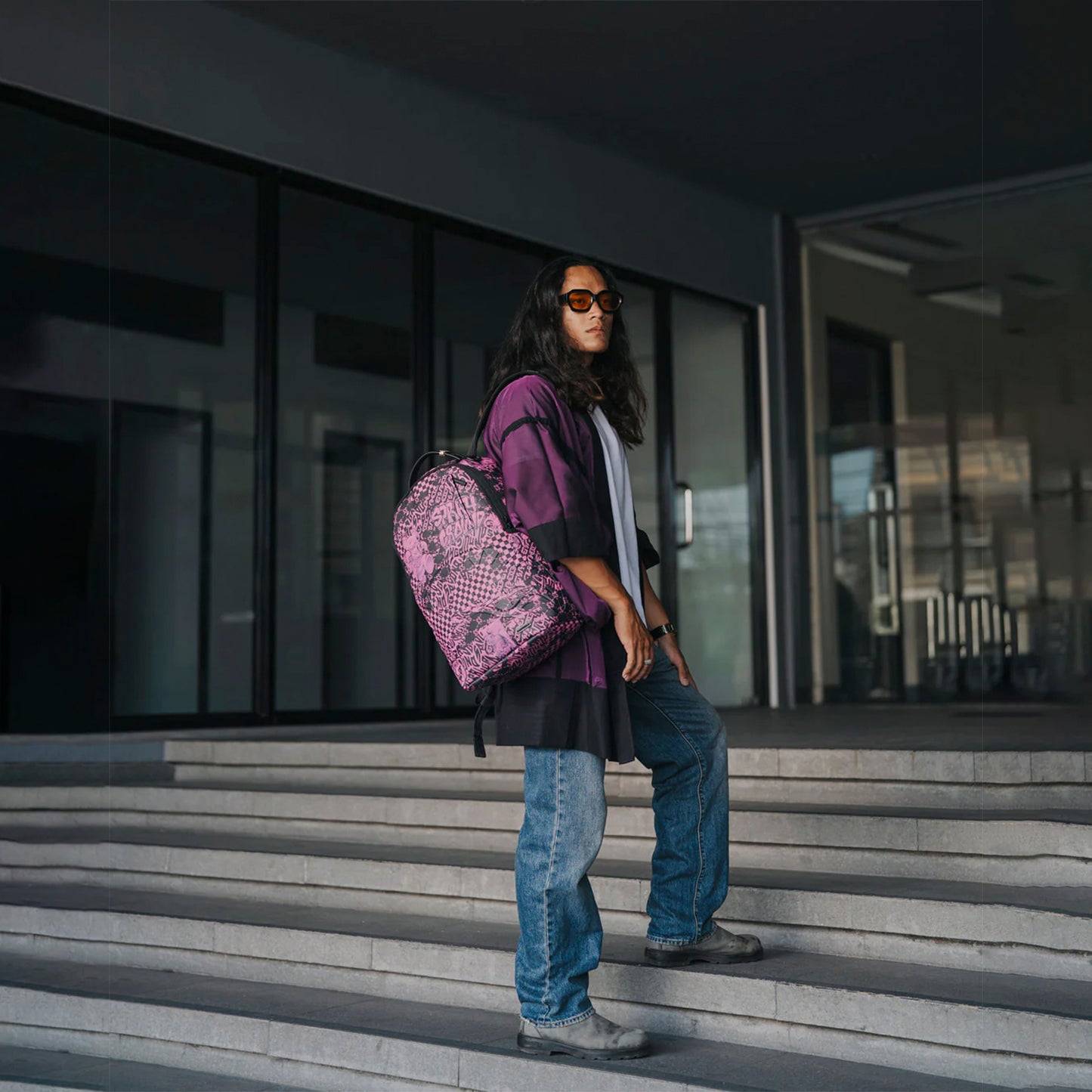 Mochila Urbano Sprayground Organza Shark