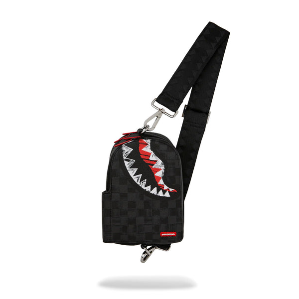 Mochila Urbano Unisex Sprayground Scribble Shark