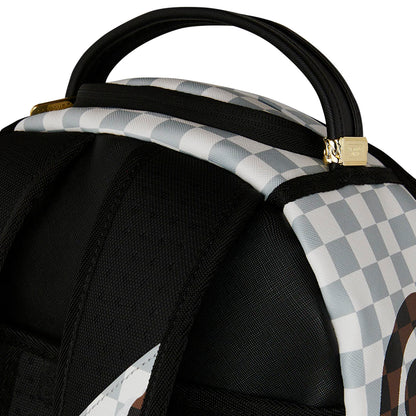 Mochila Urbano Unisex Sprayground Cream And Brown Tear Check