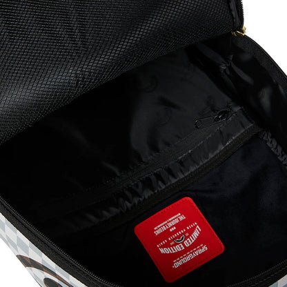 Mochila Urbano Unisex Sprayground Cream And Brown Tear Check