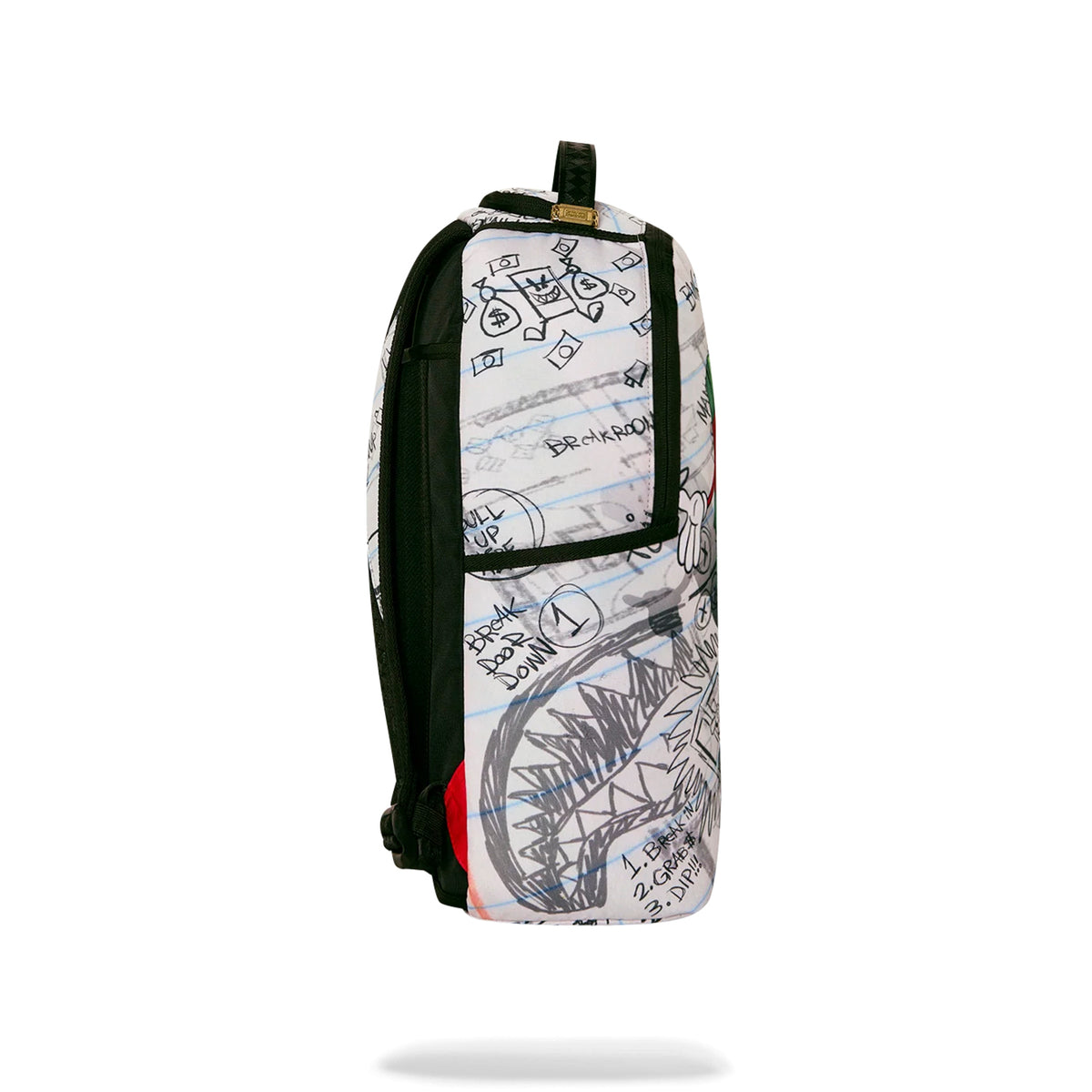 Mochila Urbano Unisex Sprayground Money Boy Pencil Doodles