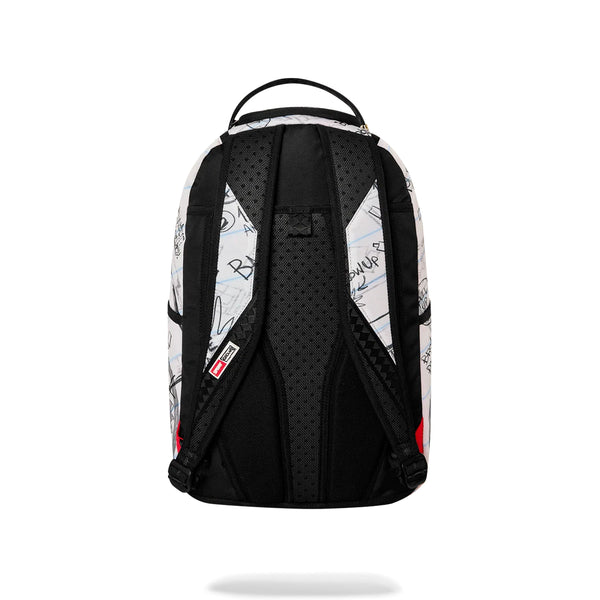Mochila Urbano Unisex Sprayground Money Boy Pencil Doodles