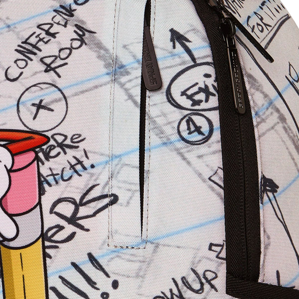 Mochila Urbano Unisex Sprayground Money Boy Pencil Doodles
