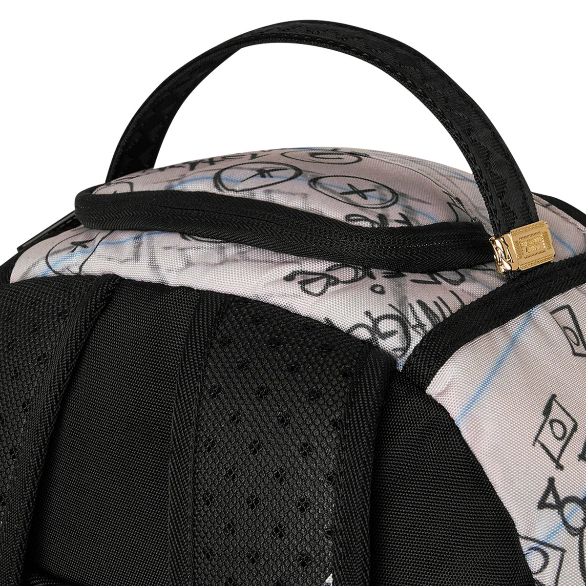 Mochila Urbano Unisex Sprayground Money Boy Pencil Doodles