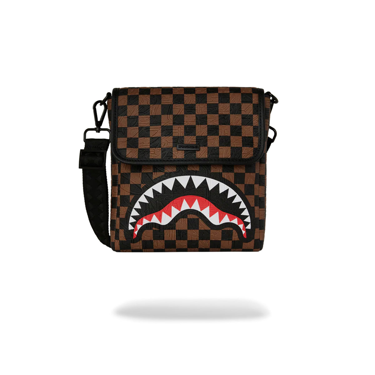 Bolso Urbano Unisex Sprayground Big City Emboss Marron