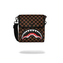 Bolso Urbano Unisex Sprayground Big City Emboss Marron