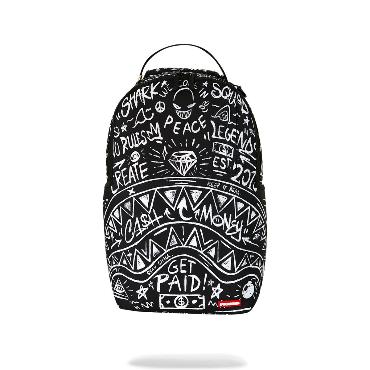 Mochila Urbano Unisex Sprayground Crazy Thoughts