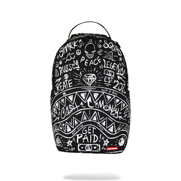 Mochila Sprayground Unisex From Doodles To Dreams Multicolor