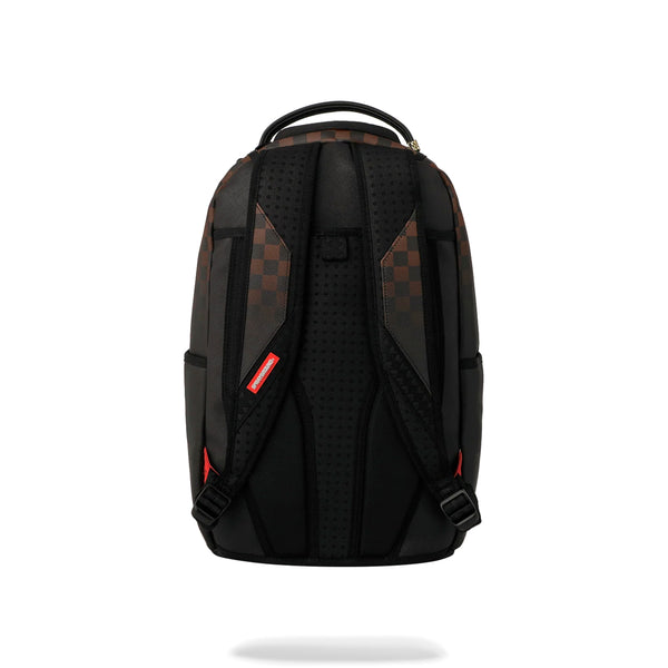 Mochila Sprayground Unisex Brown Check Ghost Drip Multicolor